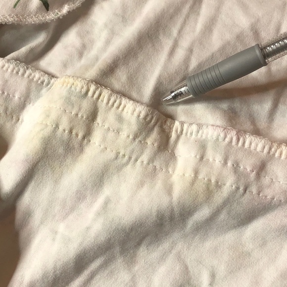 Gently Used Little Me Silver Label Baby Girl Floral Print Footie In Ivory Multi - Picture 12 of 13